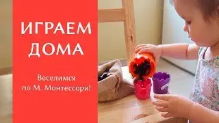 Как применять игры М. Монтессори дома? Делюсь наблюдениями.