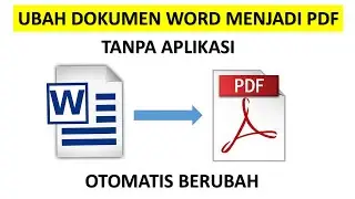 Word to Pdf otomatis