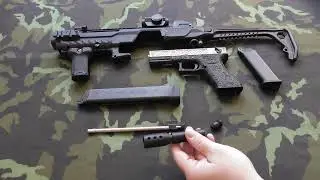 WE Glock 18C + AW Custom kit  with upgrade.