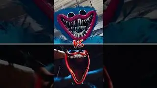 Huggy Wuggy VS Nightmare Huggy Wuggy Jumpscare Comparison Poppy Playtime 