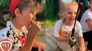 ЛИЗА и ГАРРИ ГАЛКИНЫ: Ловим рыбку и садим цветочки!