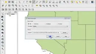 QGIS 004 Add Vector Data