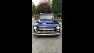Consignor Submitted ~ 1957 Chevrolet 3100 Big Window Restomod Pickup For Sale~LS3~TCI Chassis~A/C~PW