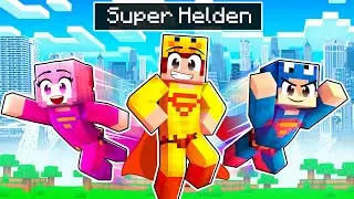 Ik Werd Geadopteerd Door SUPERHELDEN Familie In Minecraft!