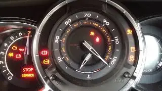 Citroen ds3 service light rest