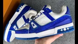 VL TRAINER WHITE BLUE CRYSTAL