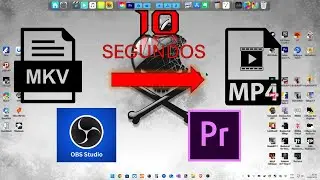 Cómo importar o convertir un archivo .MKV a .MP4 en Premiere PRO.
