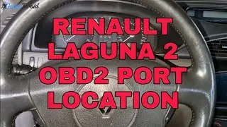 Renault Laguna 2 2002 Diagnostic OBD2 Port Location 🚗👨‍🔧