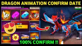 Dragon Animation Confirm Date | New Dragon Animation Emote Confirm | Dragon Animation Kab Aayega