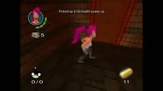 Futurama PS2 & Xbox Unused Level - Courtyard Part I