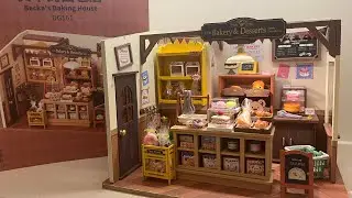 DIY cute baking house - Rolife miniature (no talking) | paperbag.-.