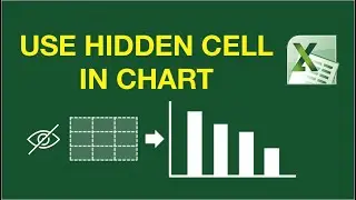 Use Hidden Cell in Excel Charts | Excel Charts | Excel 2019 #Exceltricks #charttricks