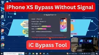iPhone XS Bypass Without Signal | Anna Solution Zone | iC Bypass Tool Supports All iPhones & iPads