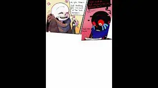 Detailed Error Sans(∩ ͡° ͜ʖ ͡°)⊃━☆ﾟ// Errorink Short Comic Dub #shorts #undertaleau