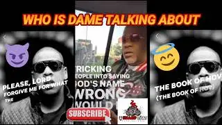 IS DAME CALLING JAY Z THE DEVIL? "IF I WOULD REPLACE GODS NAME WITH MINE"