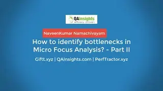 Learn LoadRunner Series - How to identify bottlenecks in Micro Focus Analysis Part II