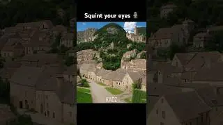 Squint your eyes…