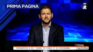 Il Sindaco di Terranuova Bracciolini Sergio Chienni ospite a PRIMA PAGINA