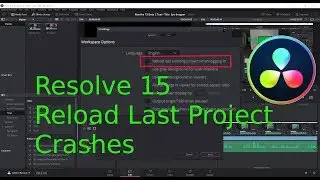 Resolve 15 Reload Last Working Project Crashes | Fix