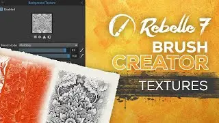 Rebelle 7 Brush Creator: Textures