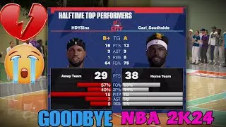 MY FINAL UPLOAD ON NBA 2K24💔😢