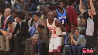 NBA 2K23 Jordan vs Lebron great moves