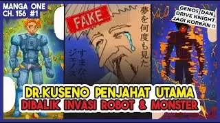 GENOS & DRIVE KNIGHT DIPERALLAT!!! Dr. Kuseno Is The MASTER Behind The Robot Invasion!! (Manga On...