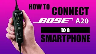 How to Connect a Bose A20 & A30 to a Smartphone