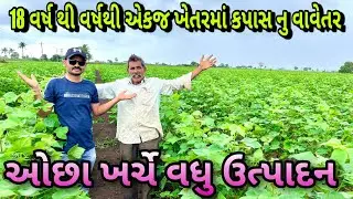 કપાસ ઓછા ખર્ચે વધુ ઉત્પાદન માટે | kapas ni kheti | kapas  | cotton farming (