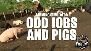Adventures in pigging. December in Farming Simulator