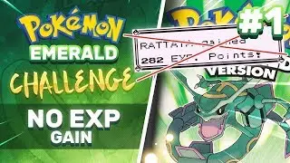 No EXP Challenge | Pokemon Emerald part 1