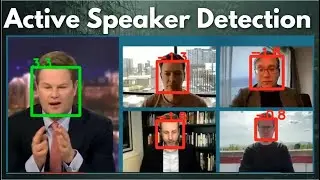 TalkNet: Active Speaker detection using TalkNet