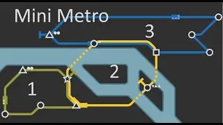 Paris Metro System With ONLY 3 LINES - Mini Metro - Part 2