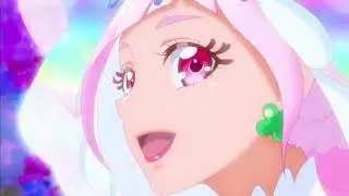 Hugtto precure supreme tranformation scene!