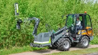 Finger Bar Hedge Cutter for Skid Steer Loader | GreenTec HS 172 - 242