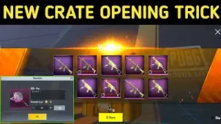 New Firearm Crate Opening | Pubg Lite Crate Opening Trick |