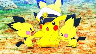 Captain Pikachu and Pichu - Pokemon Horizons Episode 70 AMV - Dot's Tinkatink EVOLVES