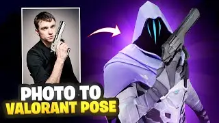 Make your Valorant character pose || 3D Thumbnail Part 1 || Blender