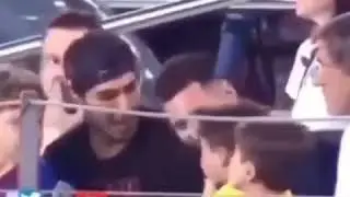 Сын Месси обрадовался голу соперника