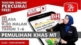 🔴 [LIVE] PEMULIHAN KHAS MT SR, RANGKAIAN NOMBOR GANDAAN 2 OLEH TCER INTAN769 #01 #TUISYENPERCUMA