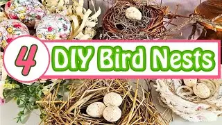 CREATIVE Ways to Make Bird Nests using Unique Materials!