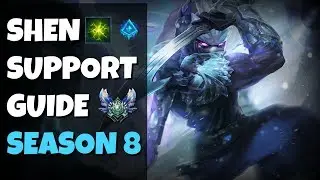 DIAMOND SHEN SUPPORT GUIDE SEASON 8! AFTERSHOCK/GLACIAL AUGMENT!