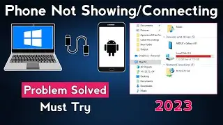 Live Solve | USB Option Not Showing When Android Connected to PC but Charging only | Fixed