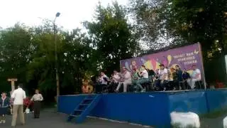 Центральный парк г.Орск🎻 духовой оркестр🎶🔊 14.06.2017