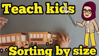 Sorting and Matching | Learn Sorting by Size for Preschool & Kindergarten | TinyEdTech
