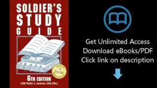 Download Soldier's Study Guide (Soldier's Study Guide: A Guide to Promotion Boards & Advancement PDF