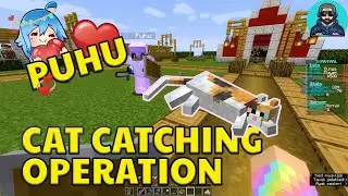 Minecraft Catching Cats With Puhu #gaddarist #gaddarminecraft