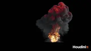 Mi primera explosión 3D simulada con HOUDINI (PROGRAMA GRATIS)
