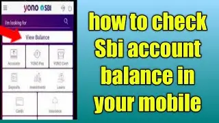 How to check bank balance in your mobile