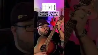 Pumped Up Kicks by Foster The People Guitar Tutorial Lesson! 